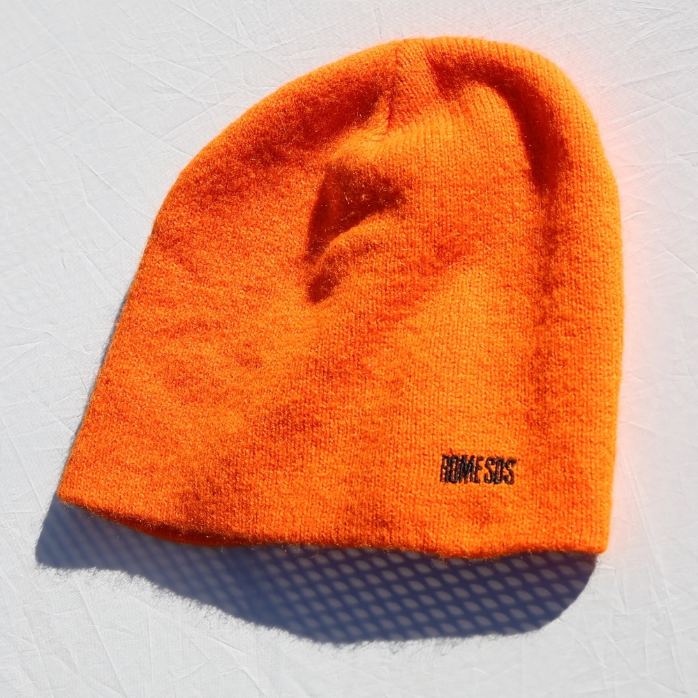 orange beanie